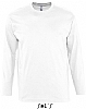 Camiseta Blanca Manga Larga Monarch Sols - Color Blanco